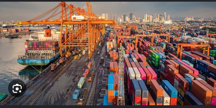 Manila International Container Terminal used as representative Philippine commodities and trade-logistics imagery